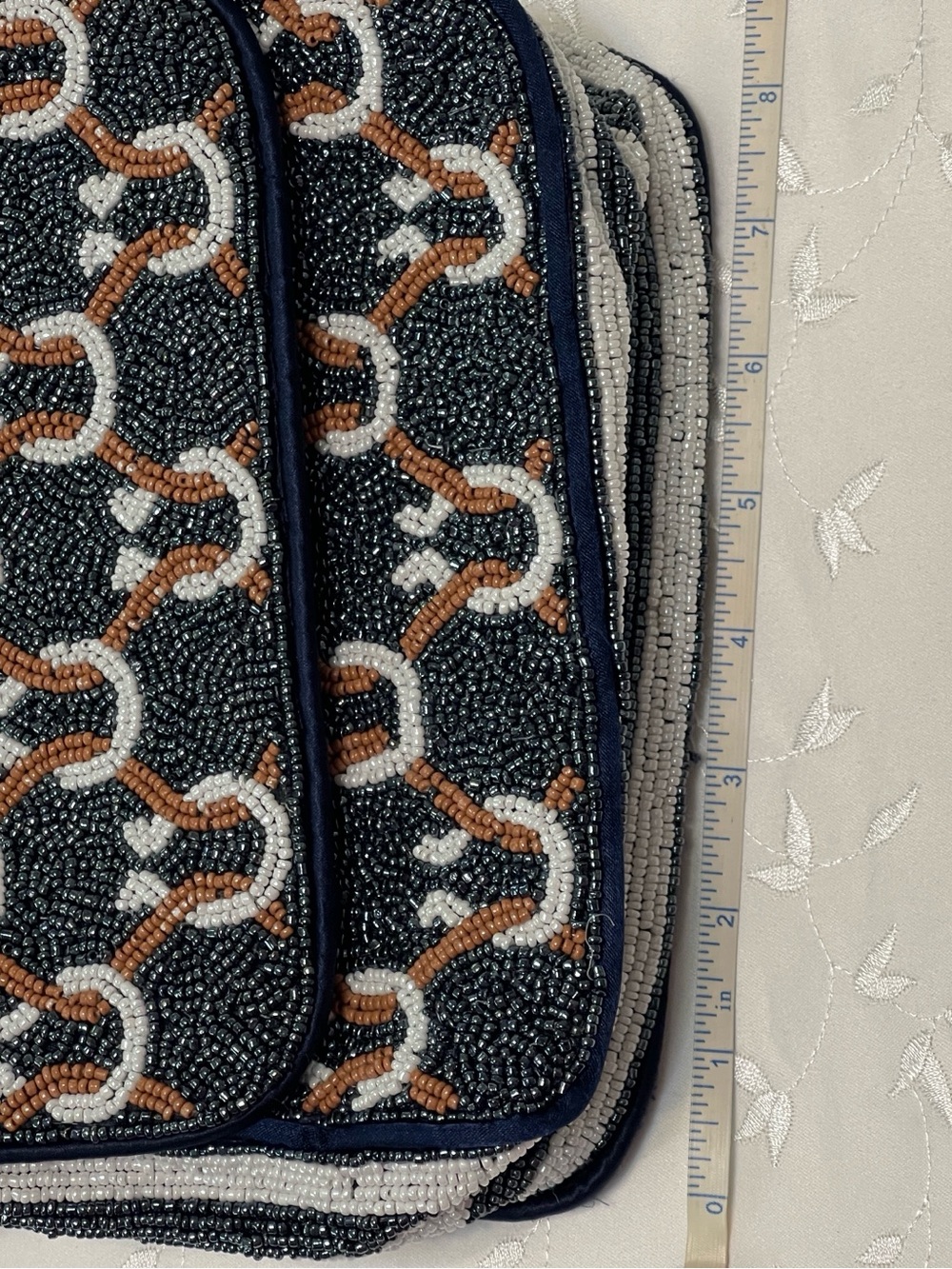 Rachel Zoe Horseshoe Cowgirl beaded bag - Picture 13 of 13